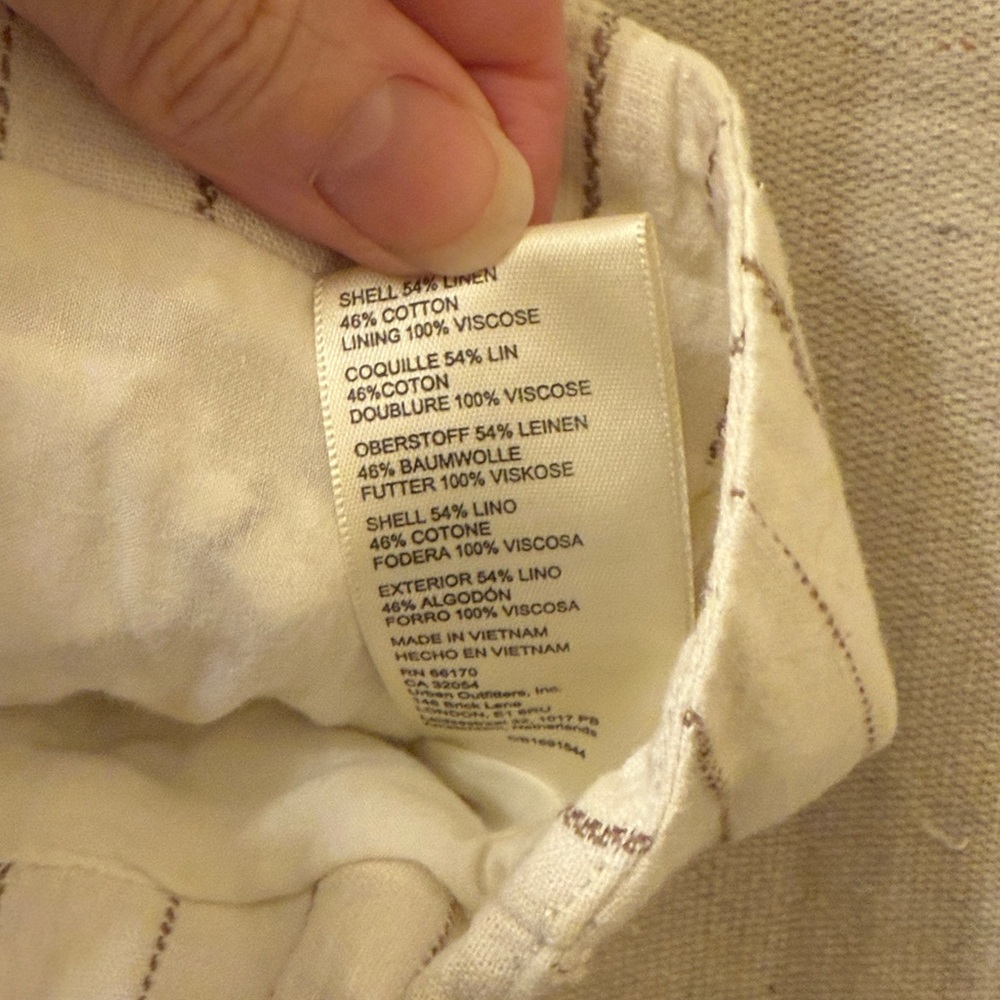 Free people WE THE FREE Button-Down Vest size large - Picture 4 of 8